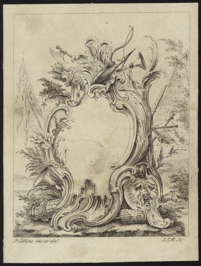 Rococo Design for a Frame by French School