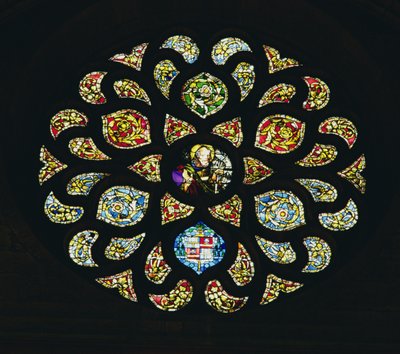 Rose Window by French School