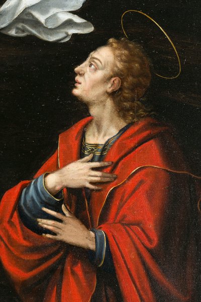 Saint John. Triptych of Aubery by French School