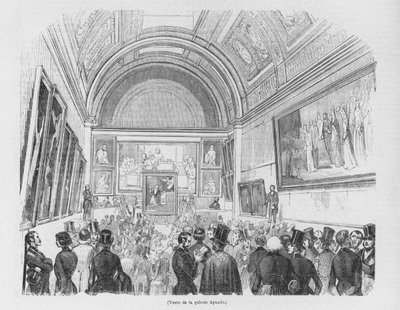 Sale of the Aguado Gallery, 1843 by French School