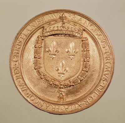 Seal of Francois I (1494-1547) by French School