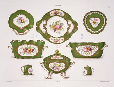 Sevres Dinner Service by French School