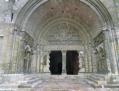 South Portal, built c.1115 by French School
