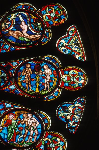 South Rose Window by French School