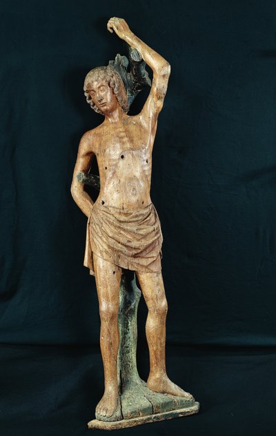 St. Sebastian, 15th-16th century by French School