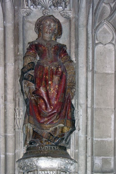 Statue of Judith by French School