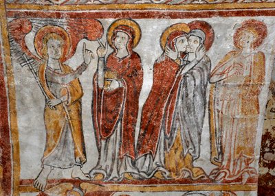 The Annunciation, Church of Gargilesse Dampierre by French School