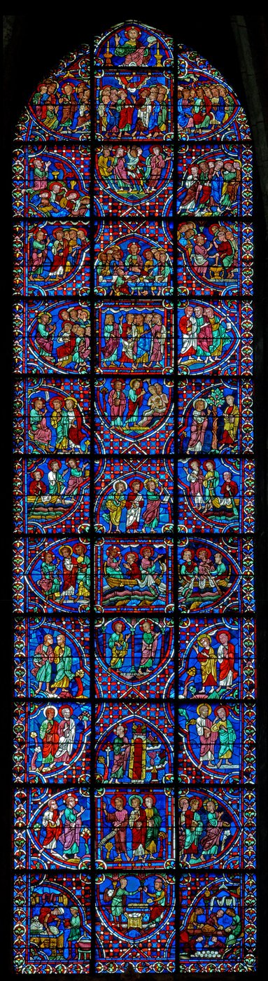 The Apostles Window by French School
