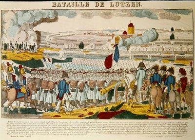 The Battle of Lutzen, 2nd May 1813 by French School