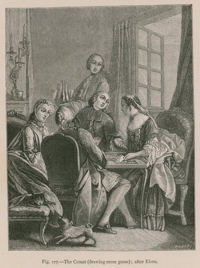 The Comet (Drawing-Room Game); after Eisen by French School