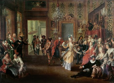 The Costume Ball by French School