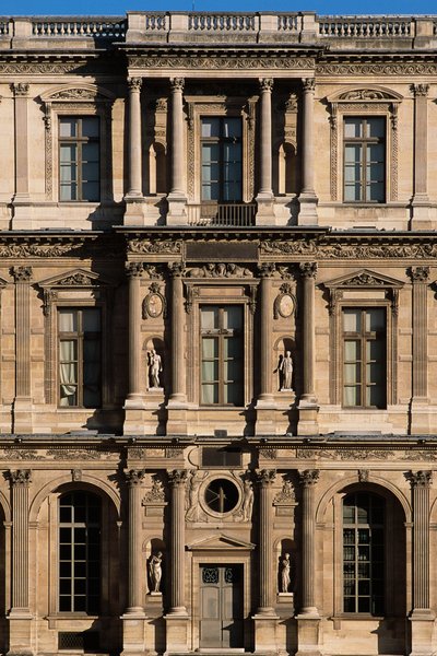 The Cour Carree, North side by French School