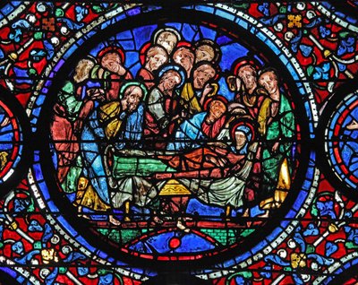 The Death of the Virgin by French School