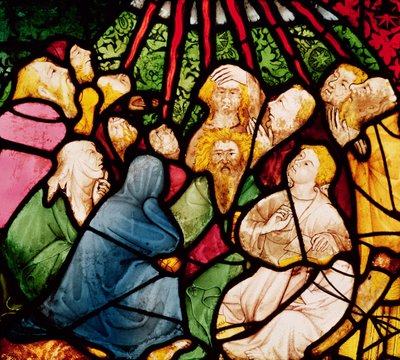The Descent of the Holy Spirit by French School