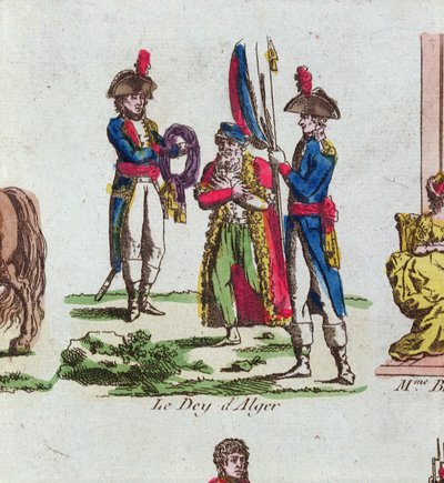 The Dey of Algiers, 1799 by French School