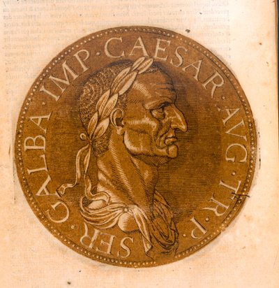 The Emperor Galba by French School