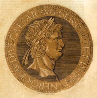 The Emperor Nero by French School