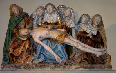 The Entombment, 1490 (detail) by French School