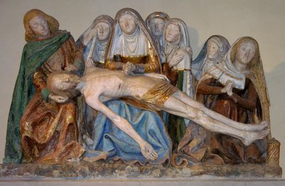 The Entombment, 1490 (detail) by French School