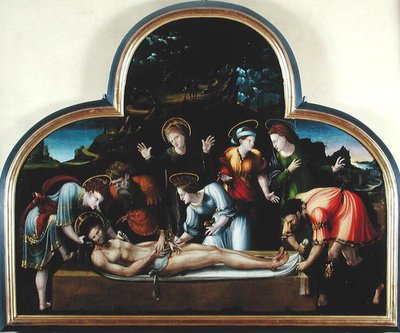 The Entombment or, The Virgin Swooning by French School