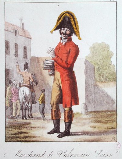 The Faltrank Seller, c.1830-40 by French School