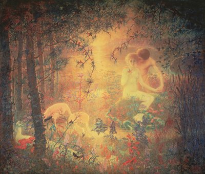 The Garden of Eden by French School