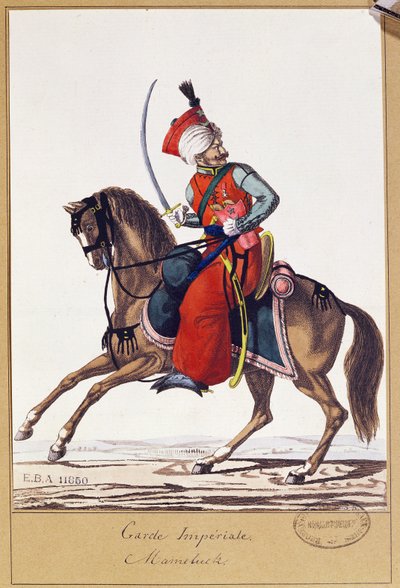 The Imperial Guard, Mameluk, early 19th century by French School