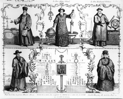 The Jesuits in China by French School