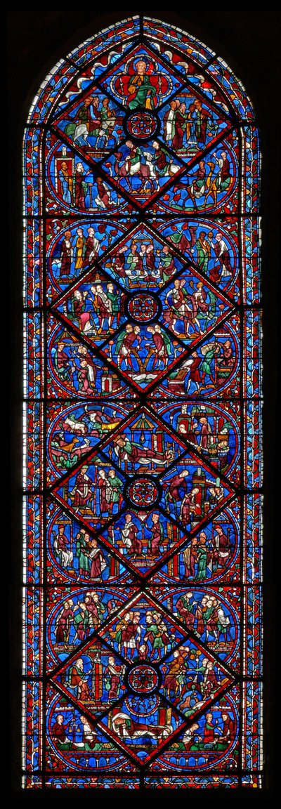 The Joseph Window by French School