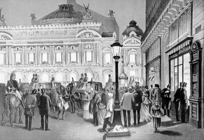 The Opera, Paris, 1875-80 by French School