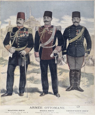 The Ottoman Army, 1895 by French School