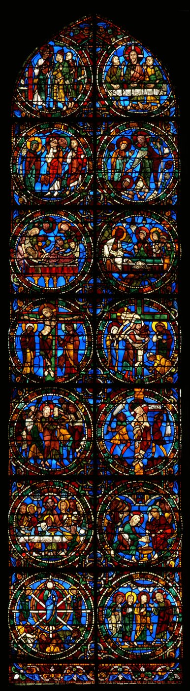 The Passion window by French School