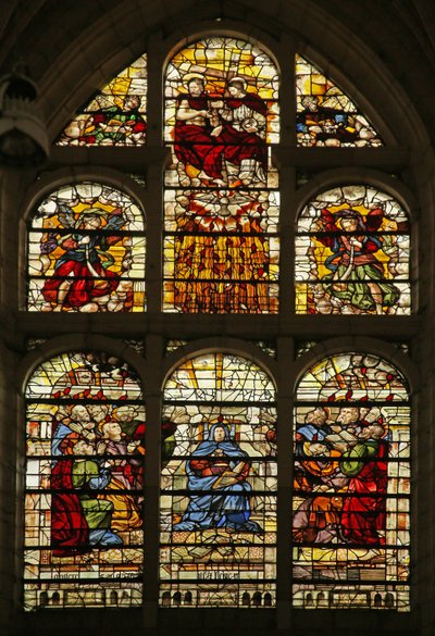 The Trinity and Pentecost by French School