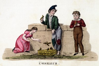 The Bird-Bird - engraving by French School