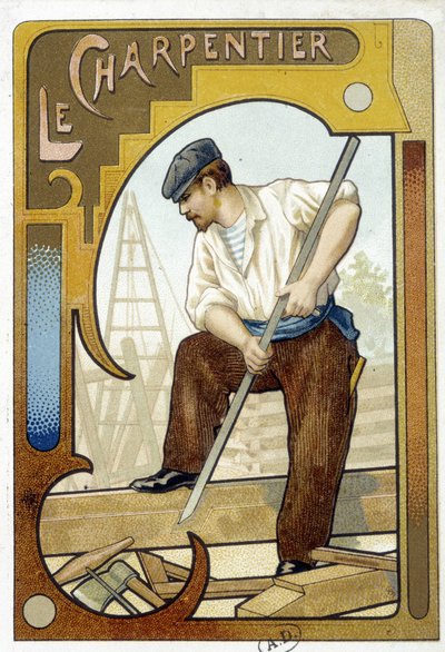 The Carpenter by French School