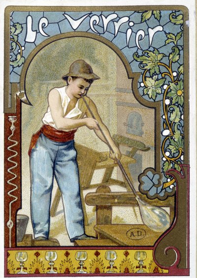 The Glassmaker by French School