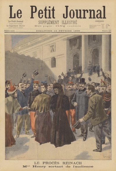 The Libel Trial of Jules Reinach by French School