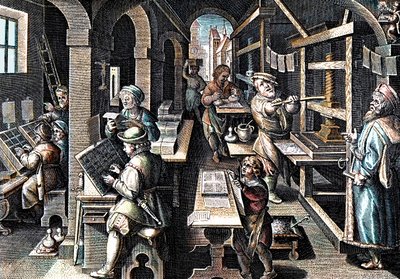 The Printing of Books by French School