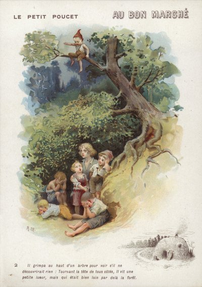 Tom Thumb, Sitting in Tree by French School