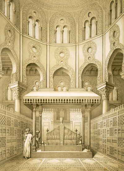 Tomb of Sultan Qalaoun in Cairo by French School