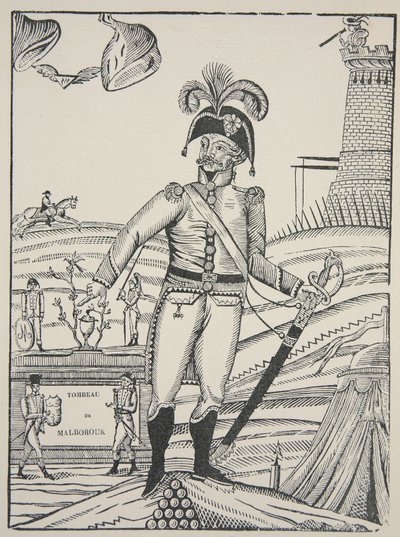 Tomb of Marlborough, c.1722 by French School
