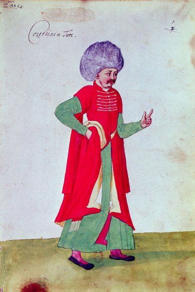 Turkish Courtier by French School