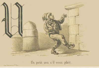 A Little Penny Please by French School