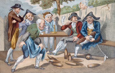 A Game of Skittles by French School