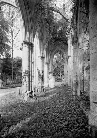 View of the church by French School