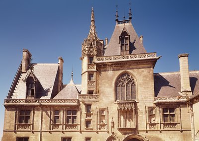 View of the exterior by French School