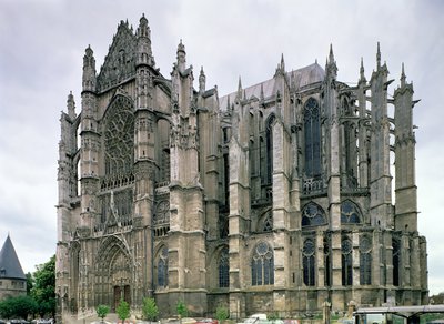 View of the Exterior by French School
