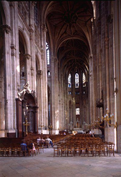 View of the Nave, 1578-1637 by French School
