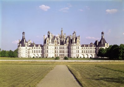 View of the north-west facade, 1519-46 by French School