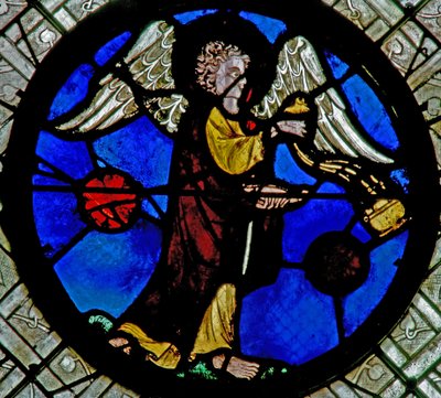 Censing Angel (Window W10) by French School